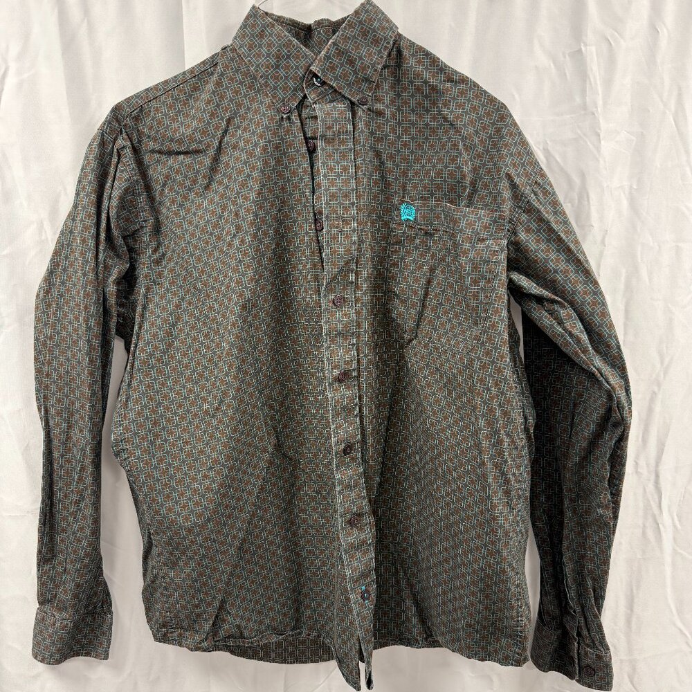 Men's Cinch Long Sleeve Button Up Dress Shirt